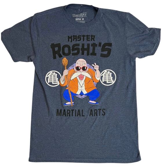 Dragon Ball Z Master Roshi’s Martial Arts T-Shirt (Ripple Junction) Men’s Medium - Picture 6 of 9
